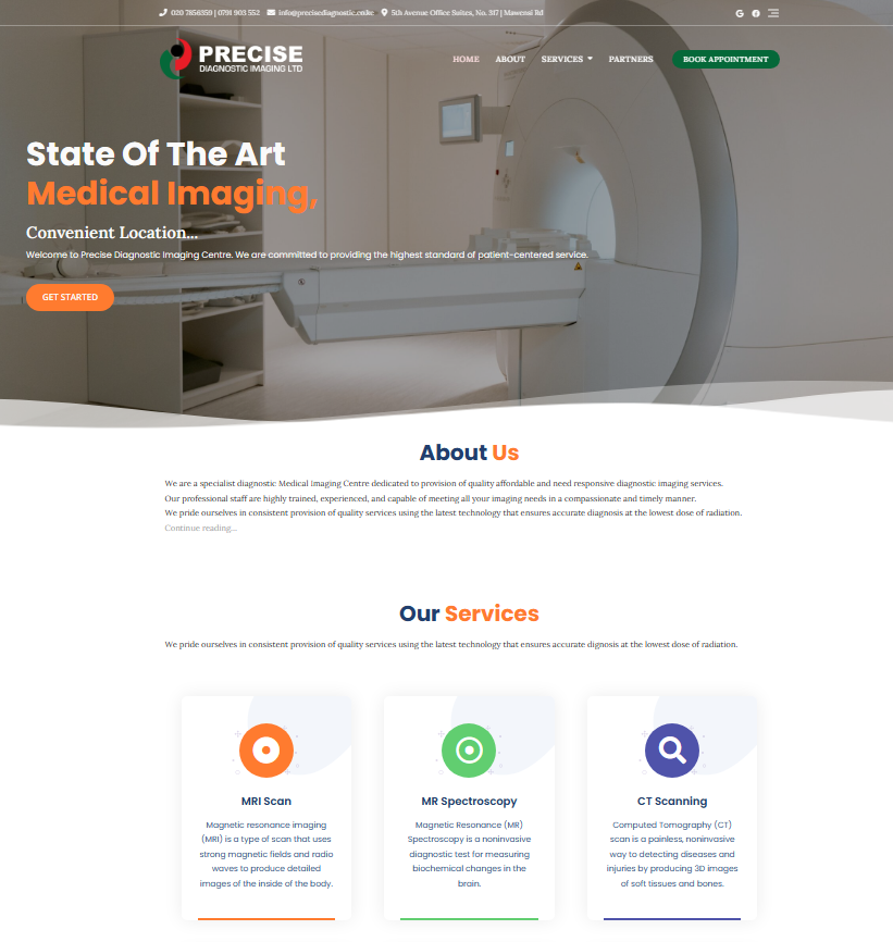 Transforming Online Presence for Precise Diagnostic Imaging